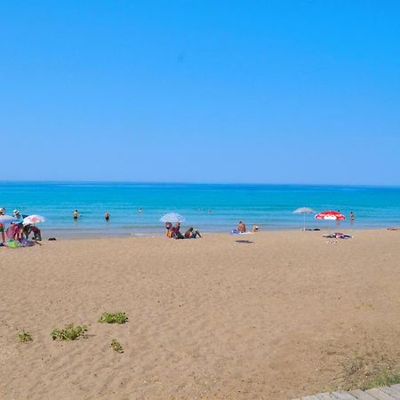 Holiday Studio Apartments Yannis On The Beach Of Agios Gordios In Corfu Exterior foto